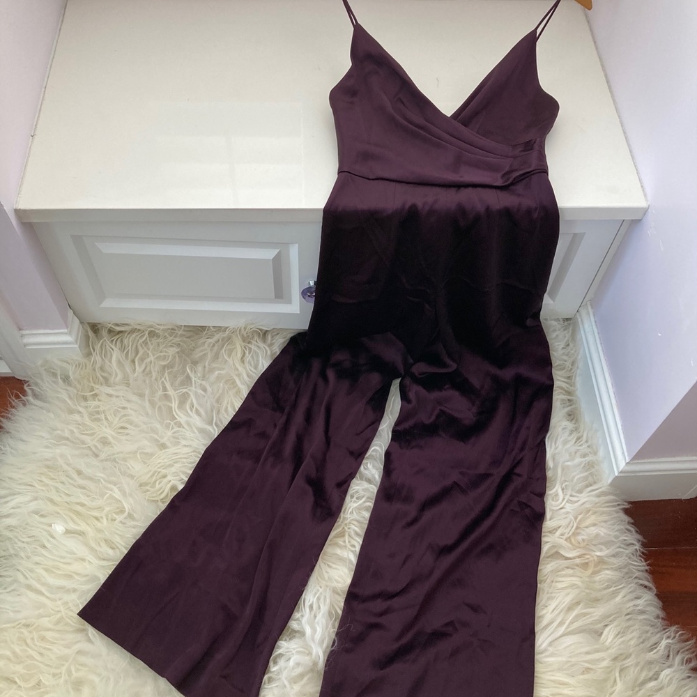 JILL JILL STUART Side Draped Jumpsuit - Picture 2 of 8